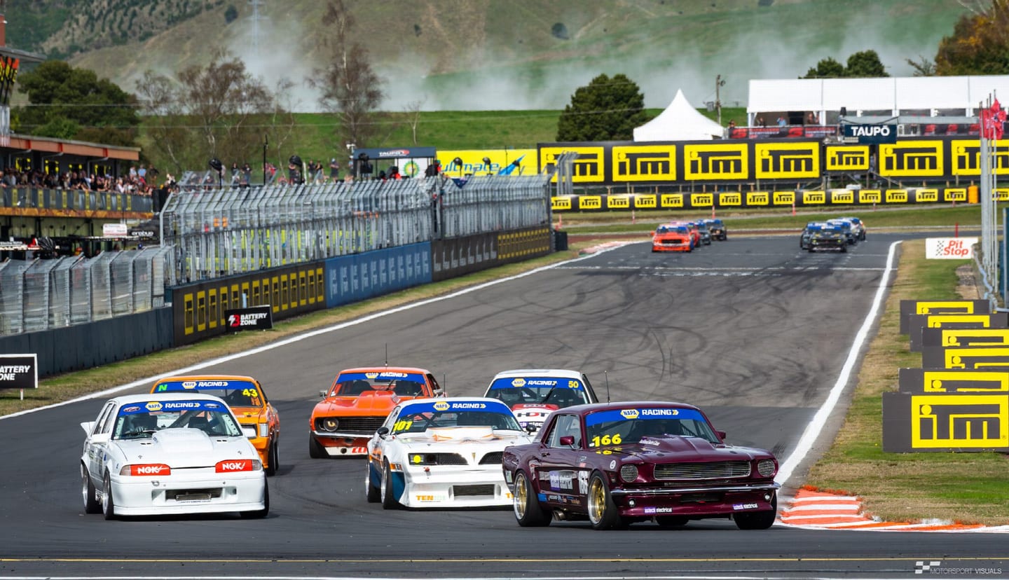 Classic muscle car racing print — fine art motorsport photography by Motorsport Visuals