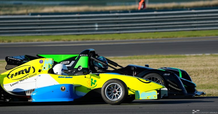 Modern circuit racing at Taupō Motorsport Park — motorsport photography by Ryan Watkinson